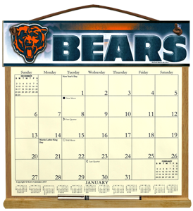 (image for) Chicago Bears Calendar Holder